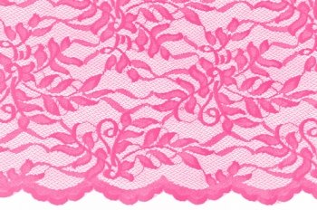 Stretch lace Elsa, Cerise, 140 cm wide, 85% PA, 15% EA