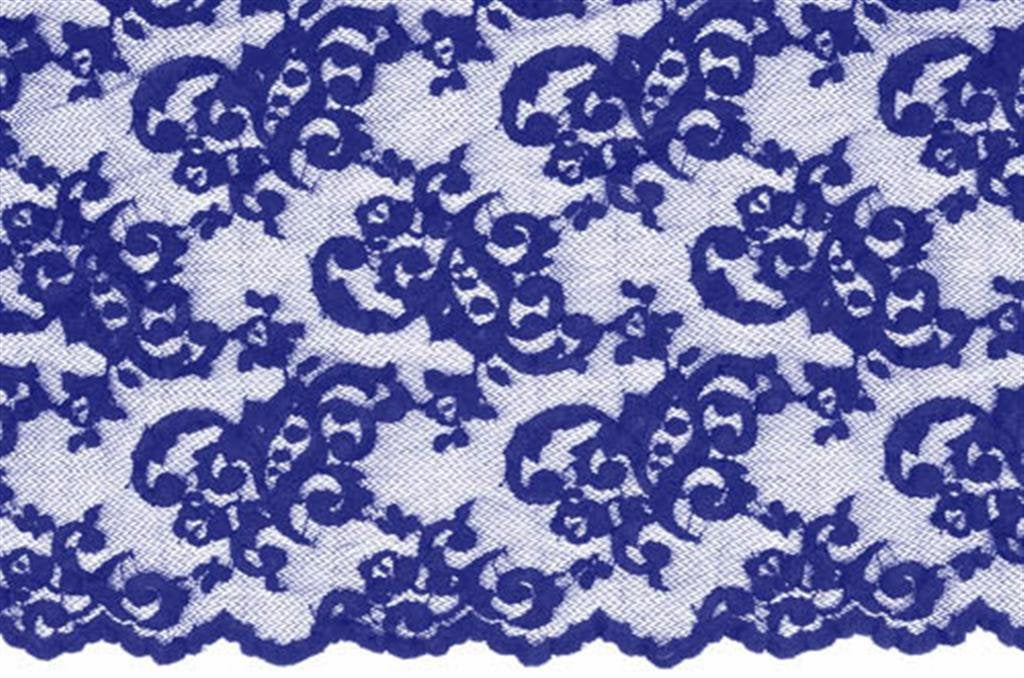 Stretch lace Desire, Sapphire, 140 cm wide, 85% PA, 15% EA