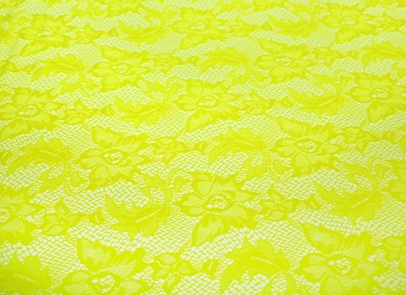 Stretch lace Valentina - Tropic lime wide 150cm , 92% Nylon , 8%