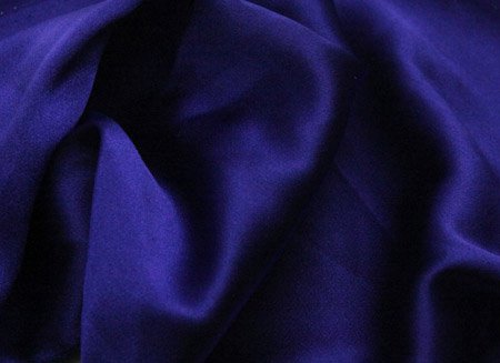 Stretch satin, Sapphire, 110 cm wide, 96% PES, 4% EA