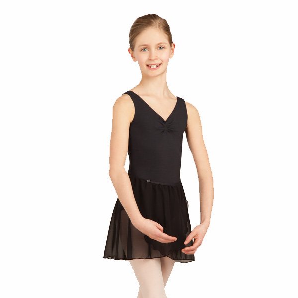 CAPEZIO Tank leotard w/pinch front dětský dres