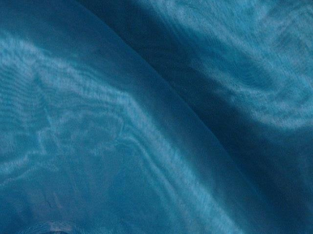 Organza, Blue Zircon, 145 cm wide, 100% PES