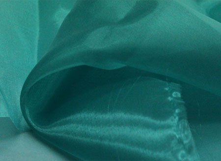 Organza, Jade, 140 cm wide, 100 % PES