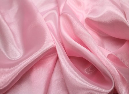 Pearl Chiffon, Carnation, 110cm wide, 100%PES