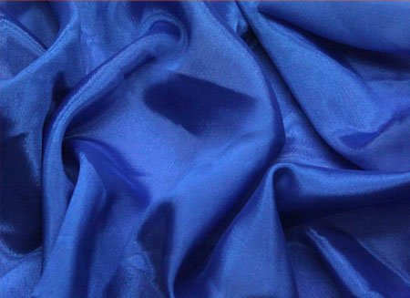 Pearl Chiffon, Ocean Blue, 112cm wide, 100% PES