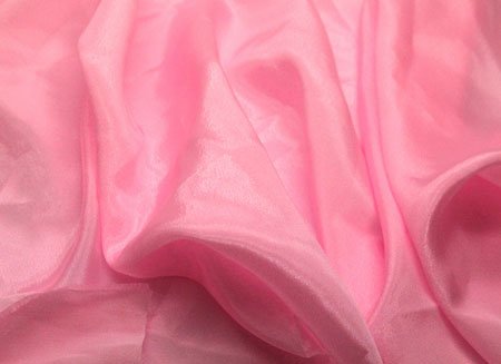 Pearl Chiffon, Rose Pink, 112cm wide, 100% PES