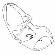 CAPEZIO Half-Sole Sandasol