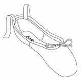 CAPEZIO Cobra baletní obuv