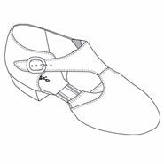 CAPEZIO Pedini - Lyrical shoe
