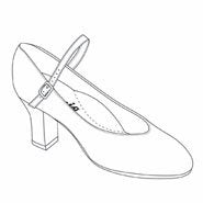 CAPEZIO Theatrical footlight character obuv