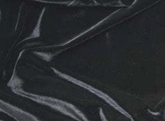 Smooth velvet stretch, Black, 140 cm wide,  80% NY, 20% EA