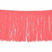 Elasticated Fringe, Coral