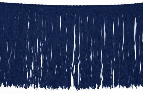 Elasticed fringe, Navy