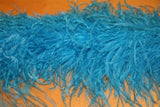 Feather boa Turquoise