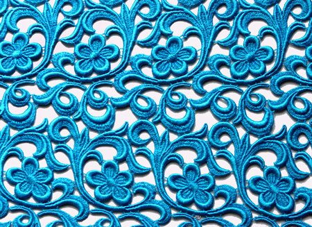 Krajka Vintage, Turquoise