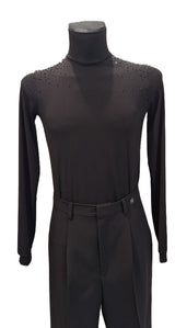 HD Mens turtleneck with stones