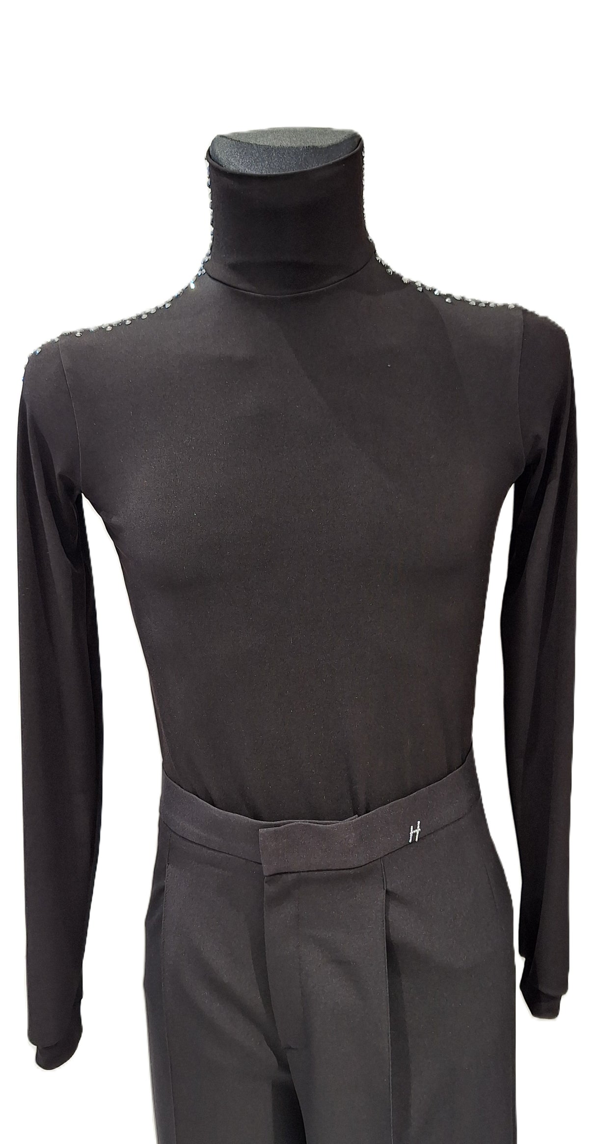 HD Mens turtleneck with stones