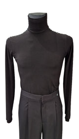 HD Mens turtleneck with stones