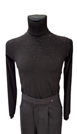 HD Mens turtleneck with stones