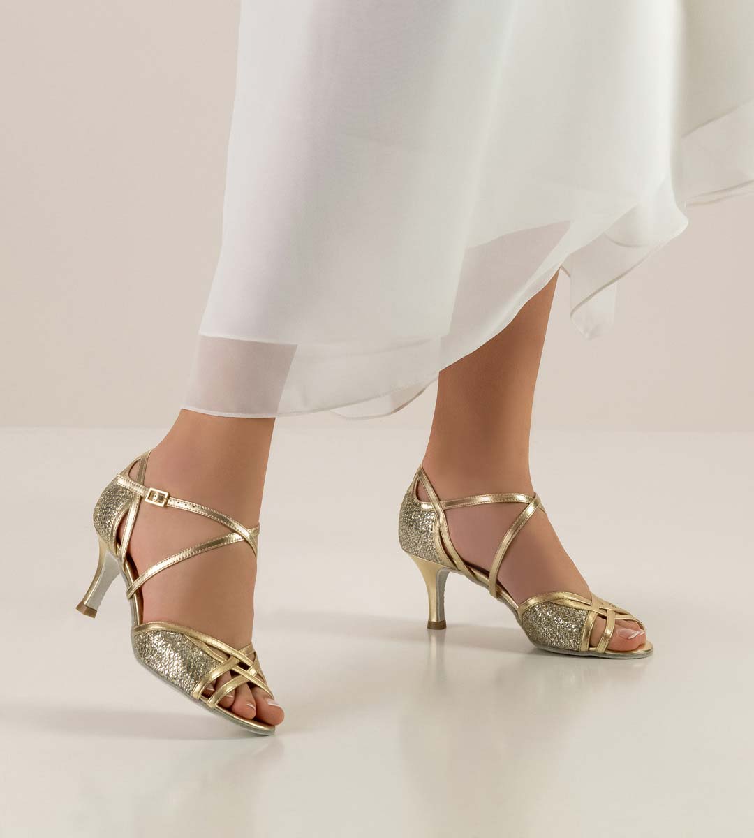 NUEVA EPOCA Rose dámská taneční obuv