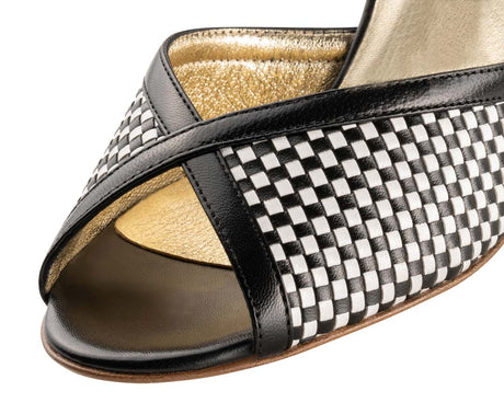 NUEVA EPOCA Simona leather sole ladies dancing shoes