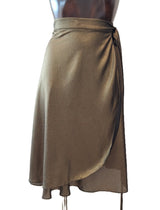 HD Short satin skirt