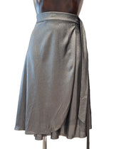 HD Short satin skirt