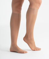 NADOTEC Tebe-Podkolenky s transparentní špičkou | 8 DEN