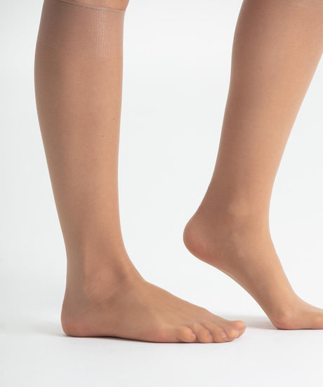 NADOTEC Tebe-Podkolenky s transparentní špičkou | 8 DEN