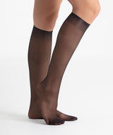 NADOTEC Tebe-Podkolenky s transparentní špičkou | 8 DEN