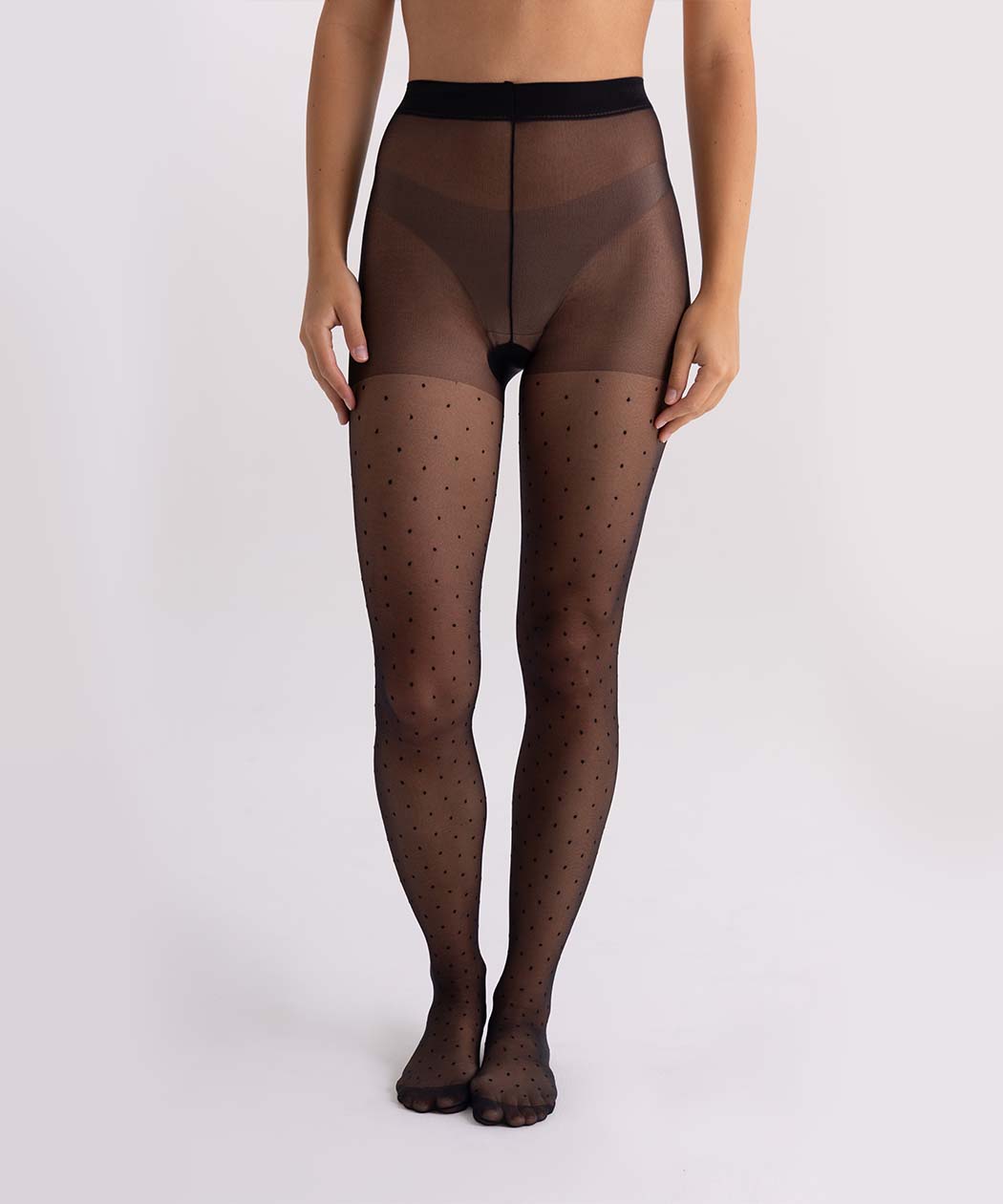 NADOTEC Tečka-Vzorované punčochové kalhoty | 20 DEN